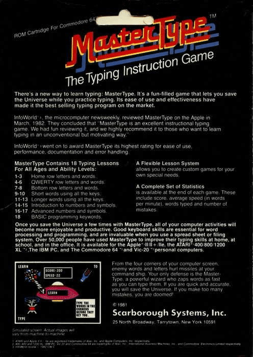R-Type box art for Commodore 64